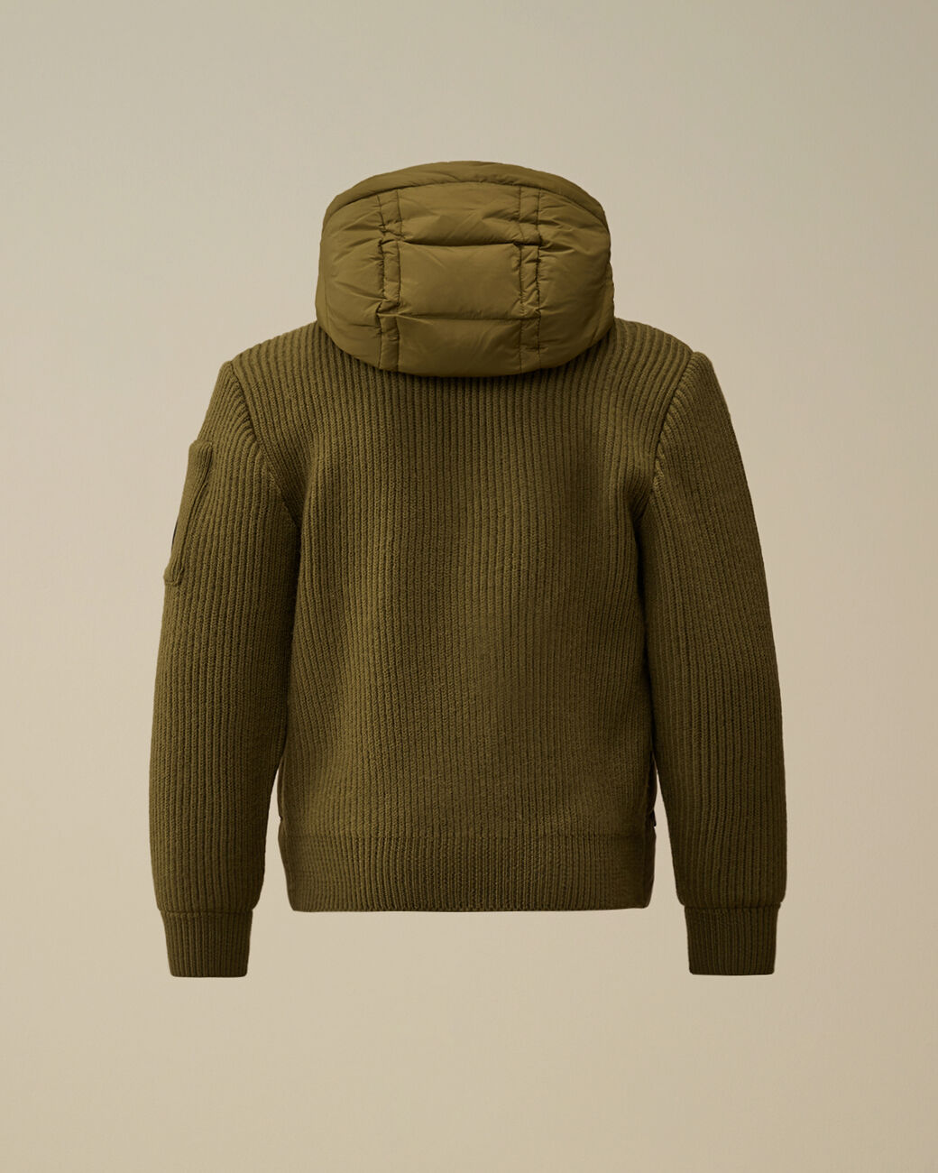 C.P Company - U16 Nylon Mixed Hooded Down Jacket