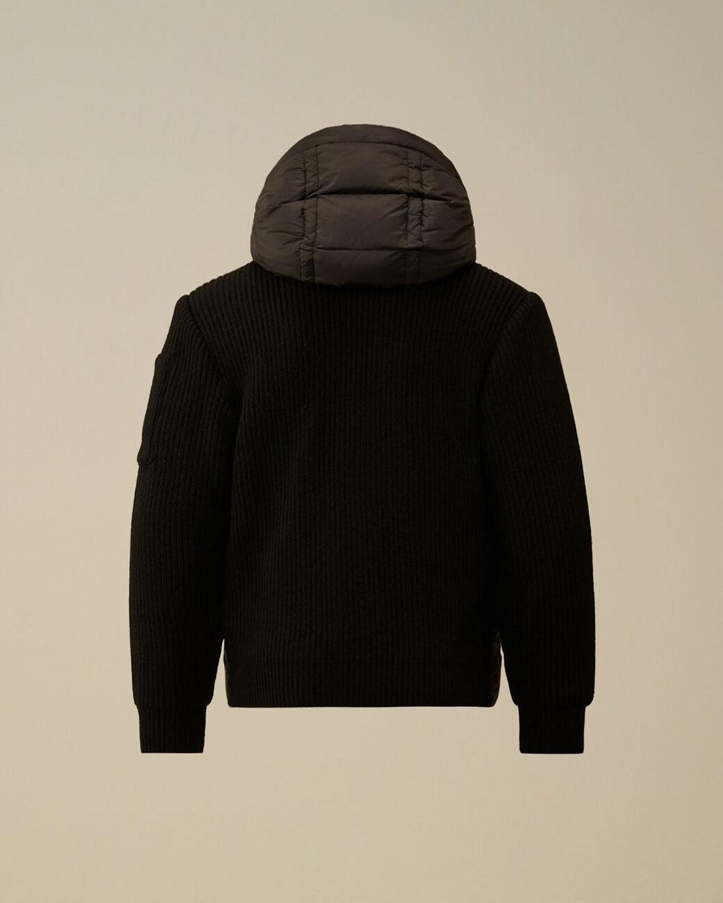 C.P Company - U16 Nylon Mixed Hooded Down Jacket