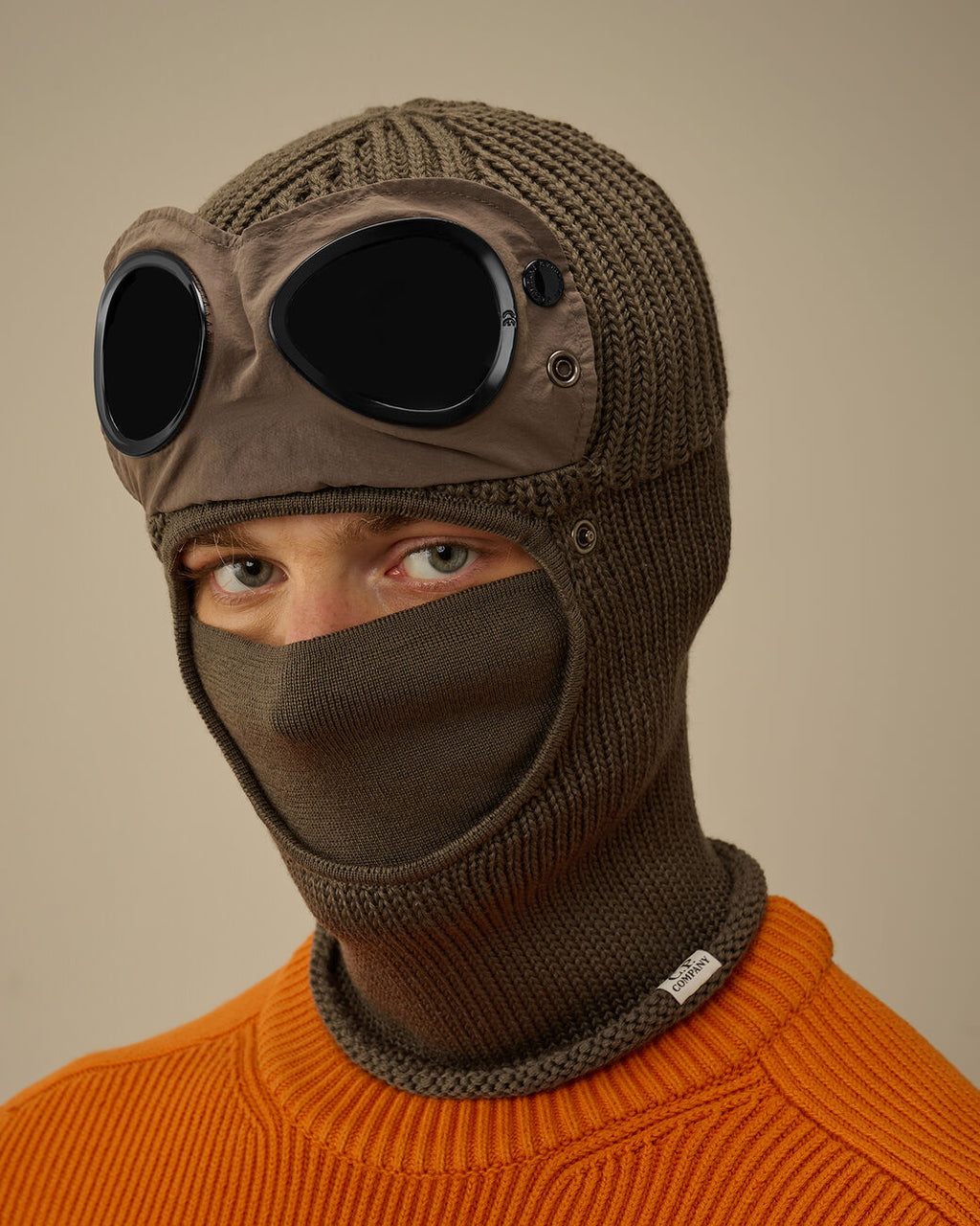 C.P Company - Extrafine Merino Wool Goggle Balaclava