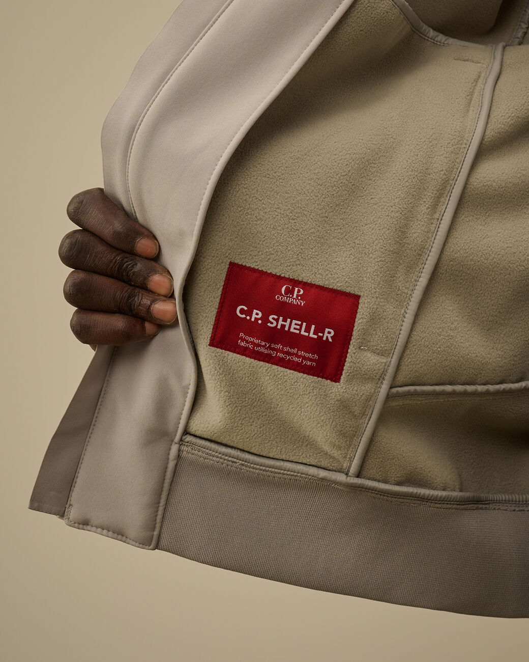 C.P. COMPANY - Veste C.P. Shell-R Hooded Jacket Dark Shadow