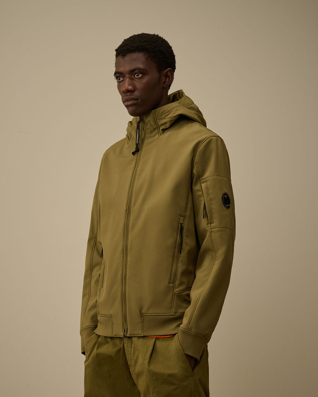 C.P. COMPANY - Veste C.P. Shell-R Hooded Jacket Dark Shadow