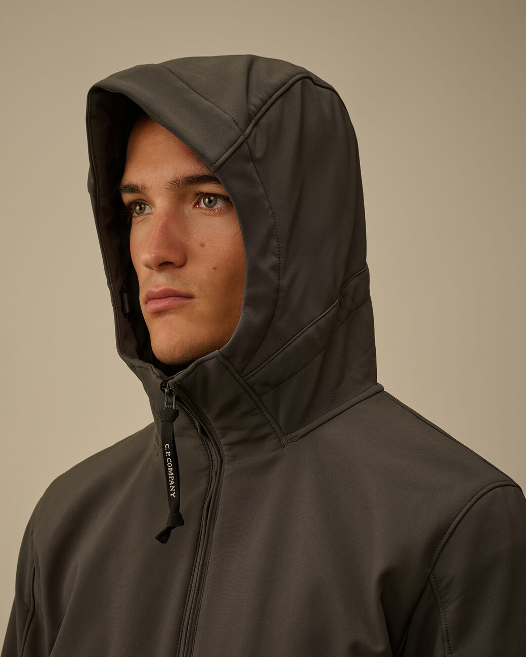 C.P. COMPANY - Veste C.P. Shell-R Hooded Jacket Dark Shadow