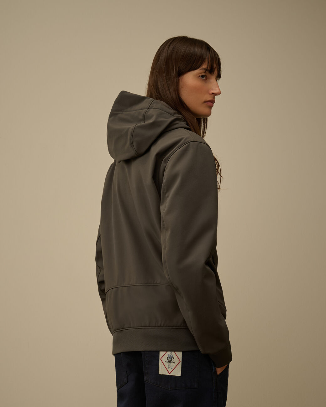 C.P. COMPANY - Veste C.P. Shell-R Hooded Jacket Dark Shadow