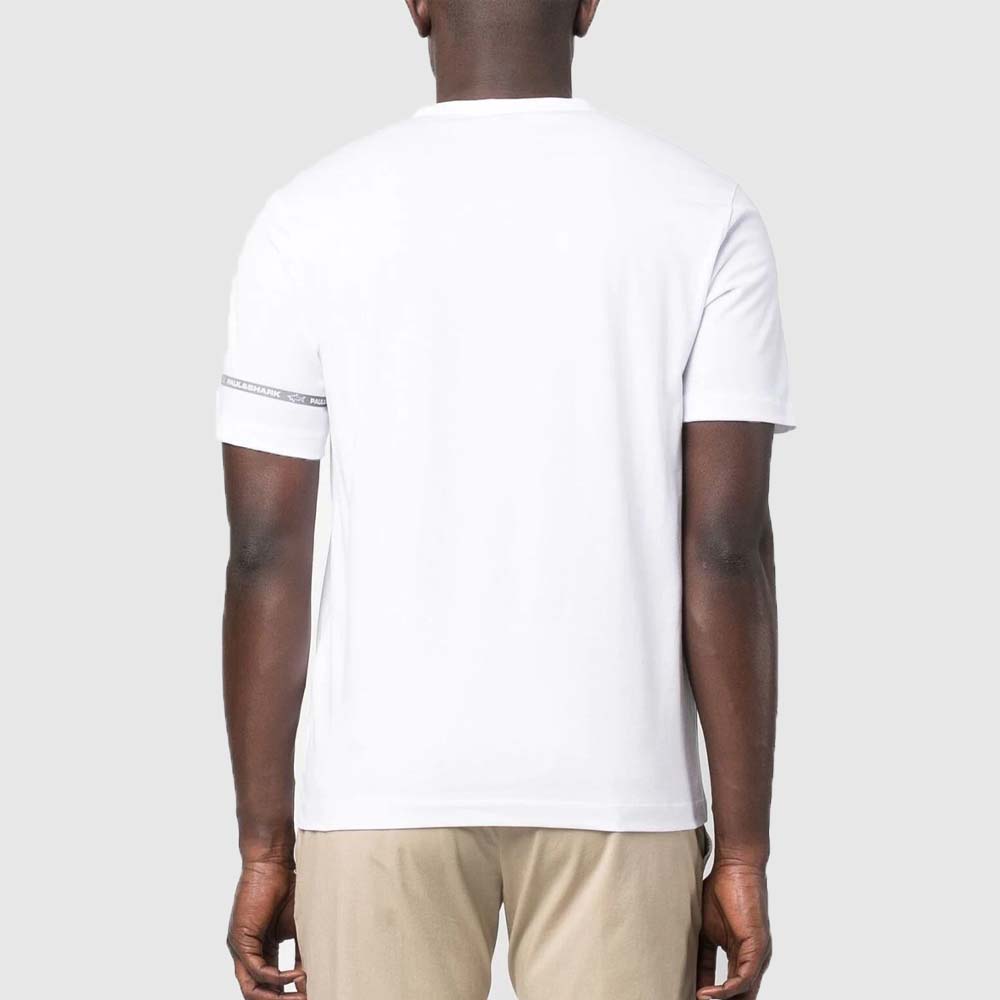 T-shirt à bandes logo