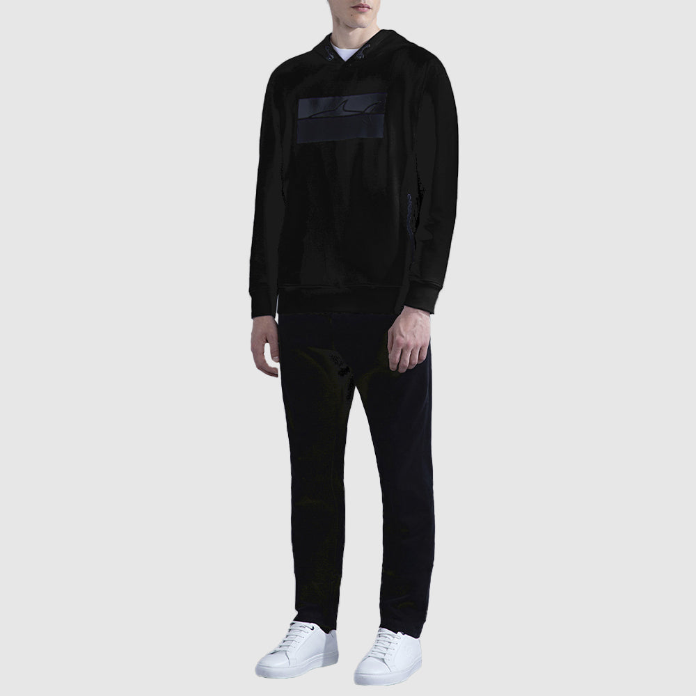 SWEAT À CAPUCHE AVEC GRAND IMPRIMÉ 'SHARK'