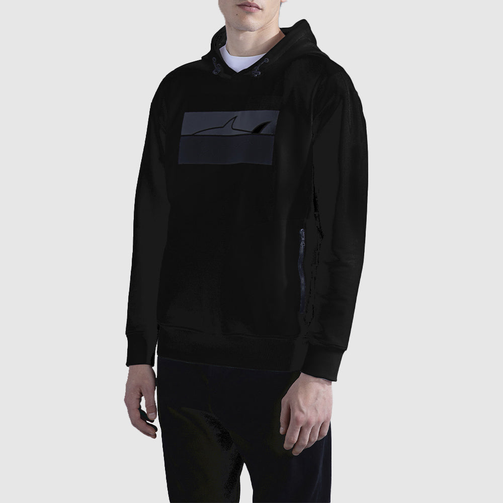SWEAT À CAPUCHE AVEC GRAND IMPRIMÉ 'SHARK'