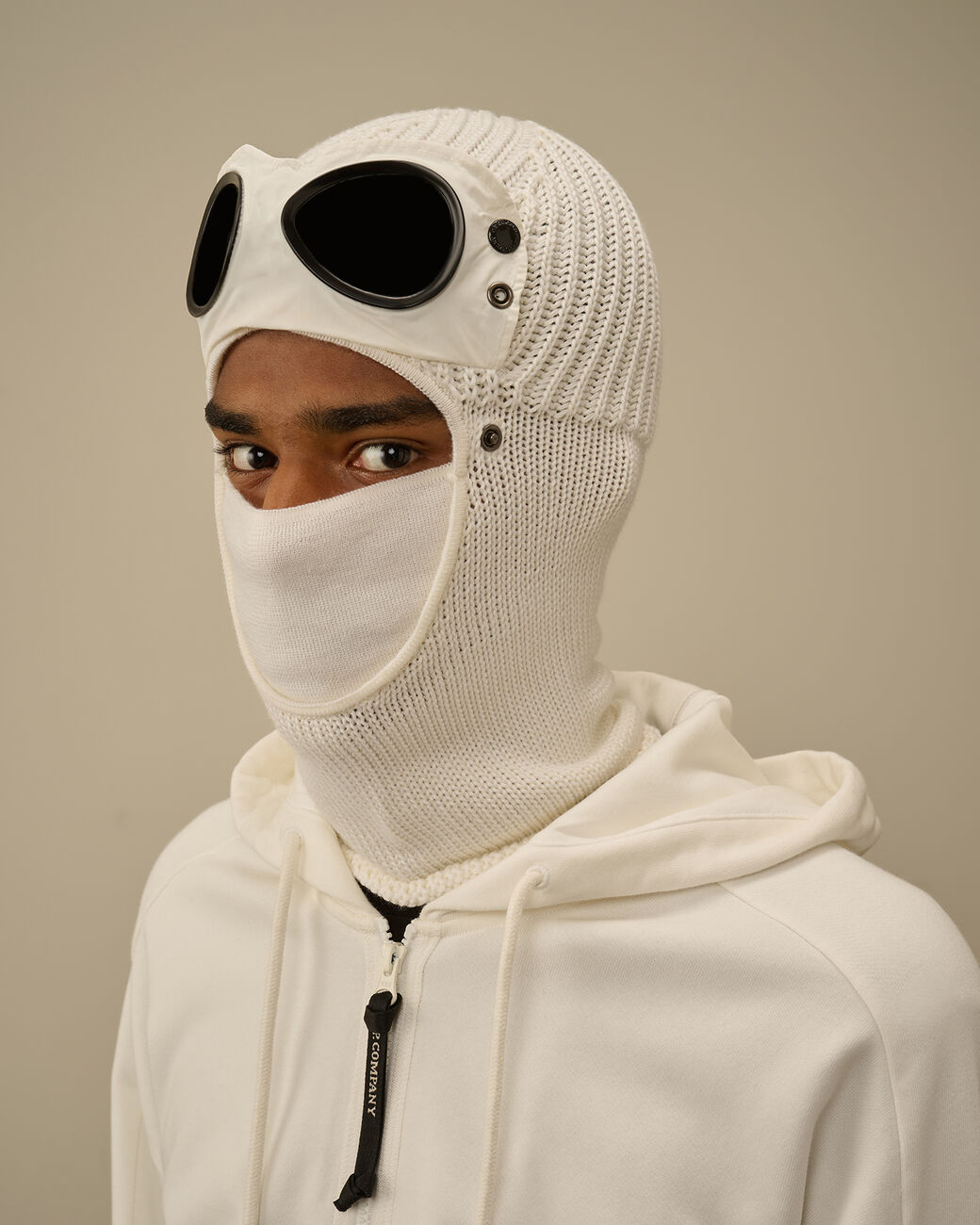 C.P Company - Extrafine Merino Wool Goggle Balaclava