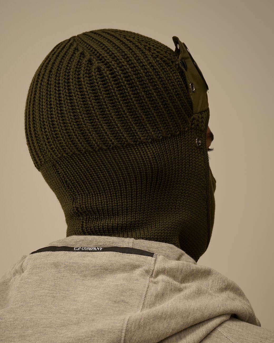 C.P Company - Extrafine Merino Wool Goggle Balaclava