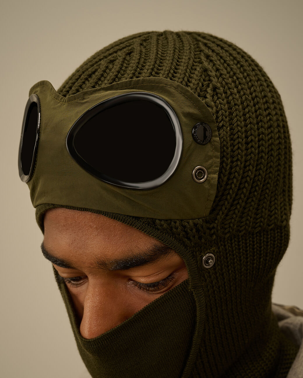C.P Company - Extrafine Merino Wool Goggle Balaclava
