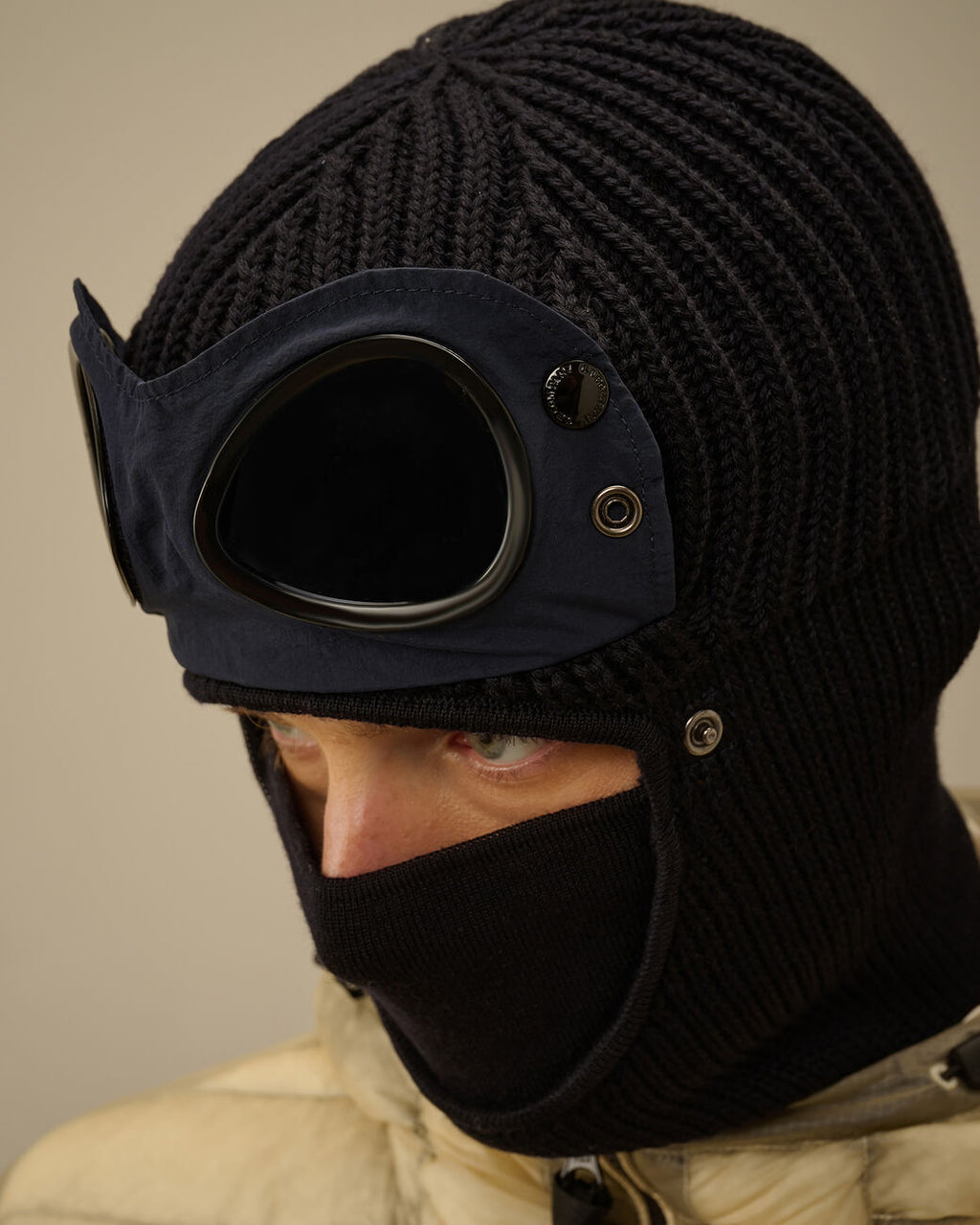 C.P Company - Extrafine Merino Wool Goggle Balaclava