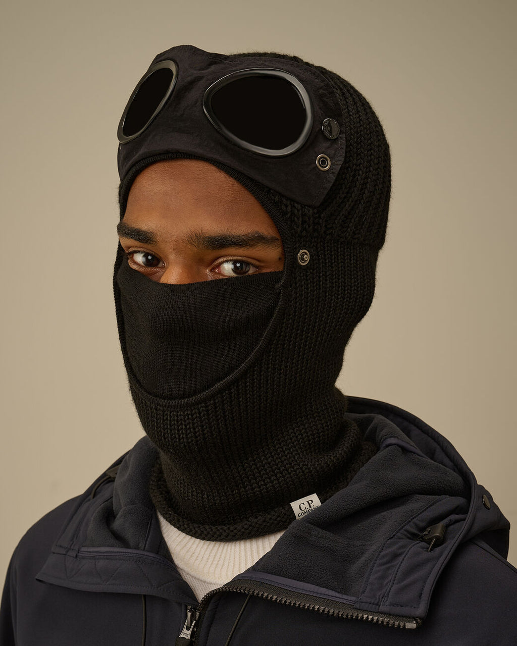 C.P Company - Extrafine Merino Wool Goggle Balaclava