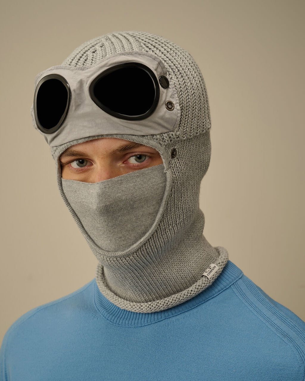 C.P Company - Extrafine Merino Wool Goggle Balaclava