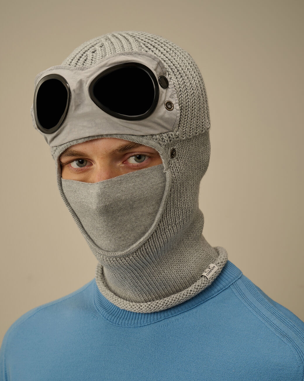 C.P Company - Extrafine Merino Wool Goggle Balaclava