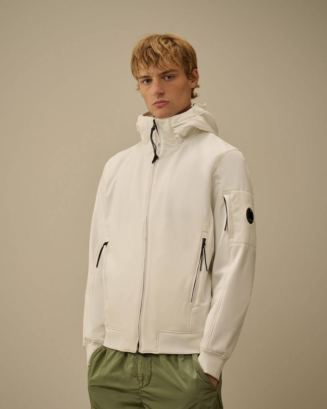 C.P. COMPANY - Veste C.P. Shell-R Hooded Jacket Dark Shadow