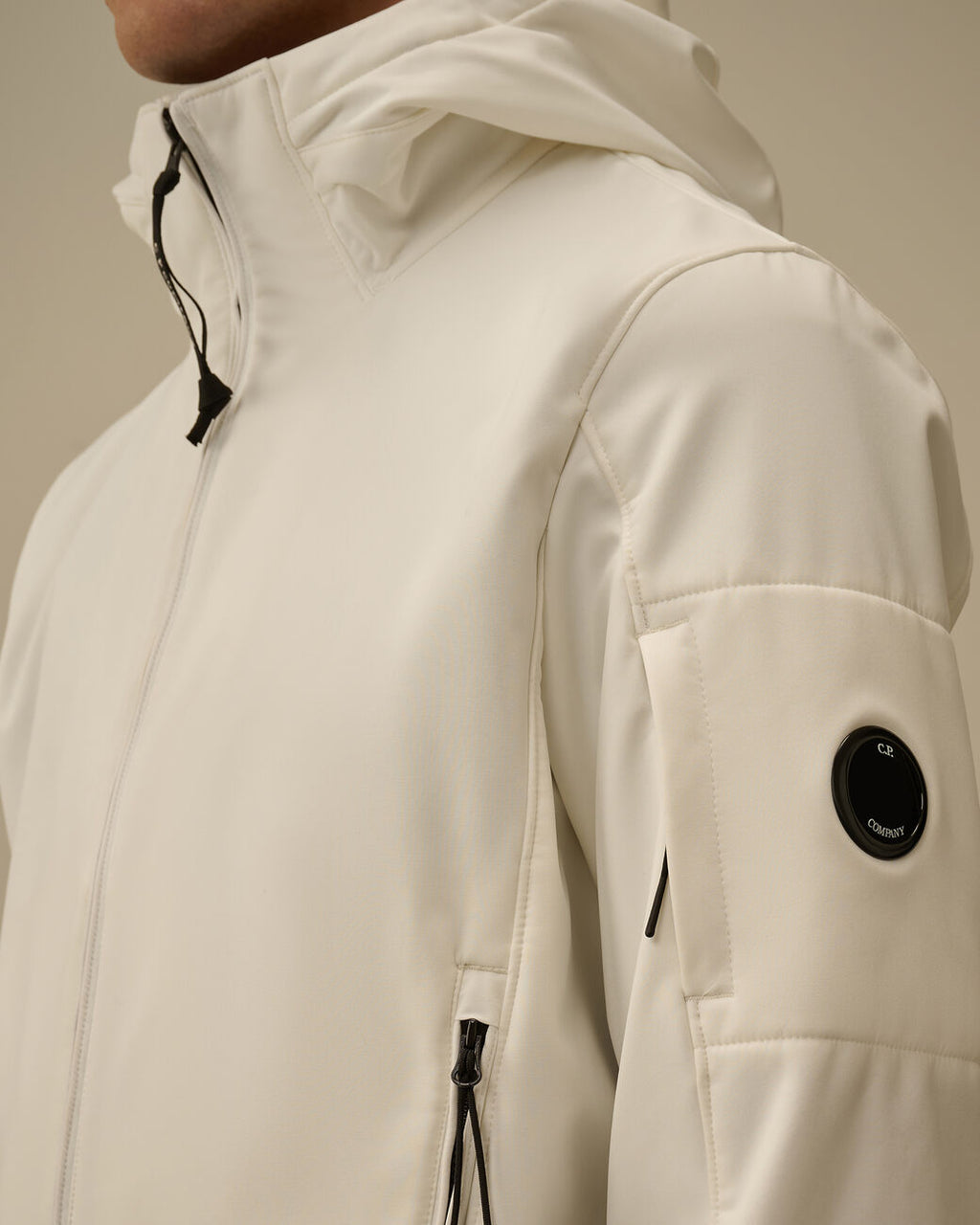 C.P. COMPANY - Veste C.P. Shell-R Hooded Jacket Dark Shadow