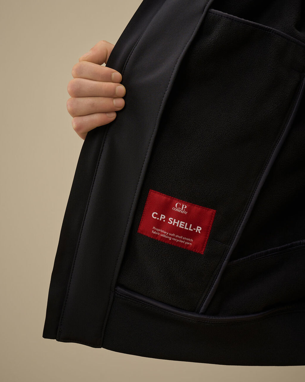 C.P. COMPANY - Veste C.P. Shell-R Hooded Jacket Dark Shadow