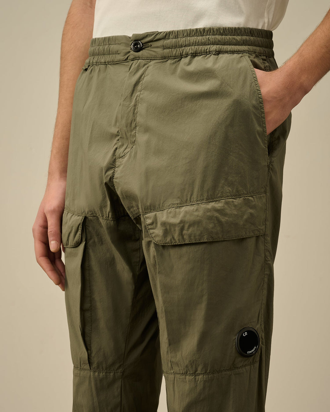 C.P Company - Pantalon Cargo Kaki