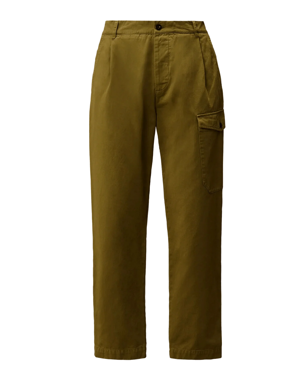 C.P. COMPANY - Pantalon Cotton Gabardine Loose Cargo Capers