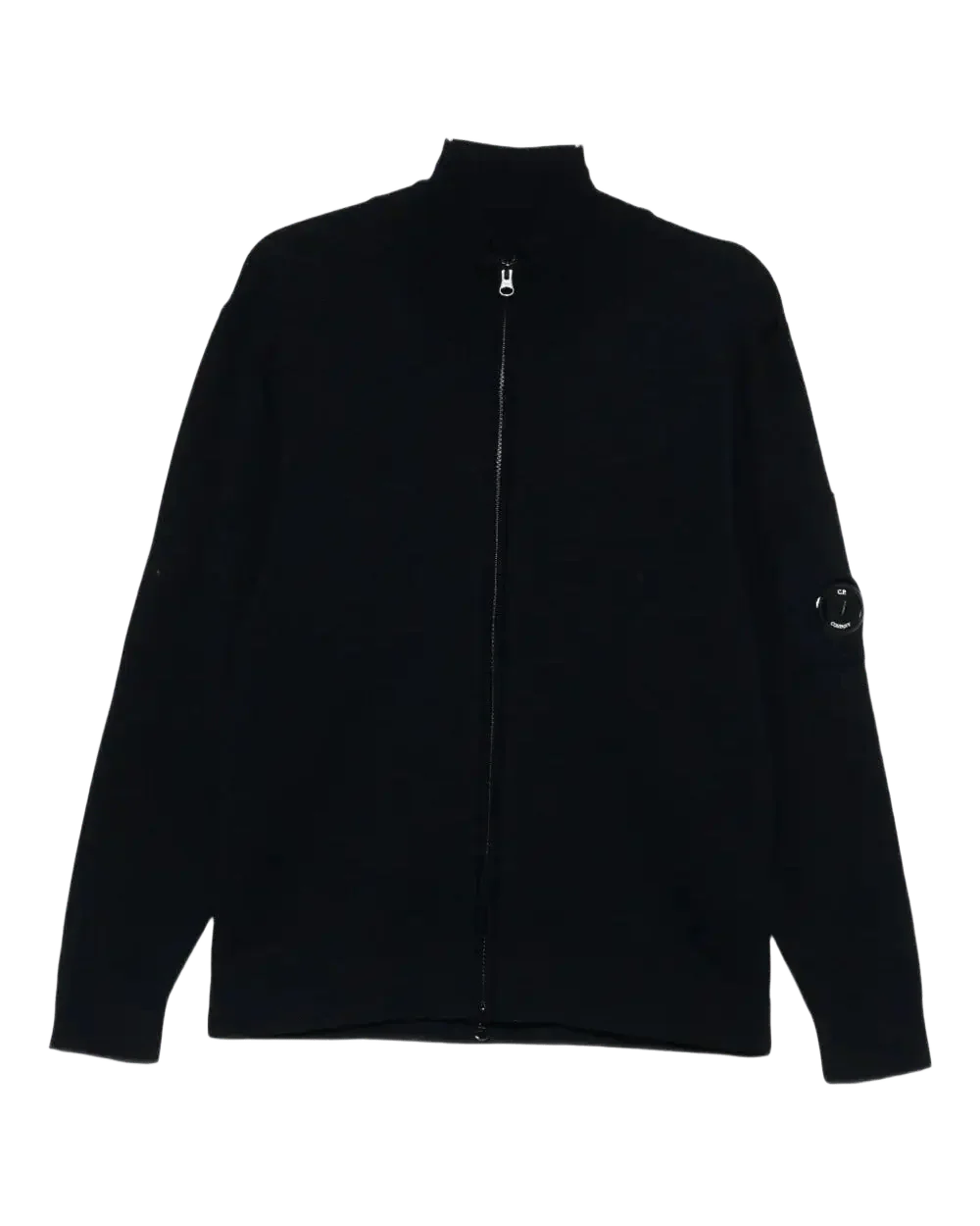 C.P. Company - Pull à Patch Logo Total Eclipse