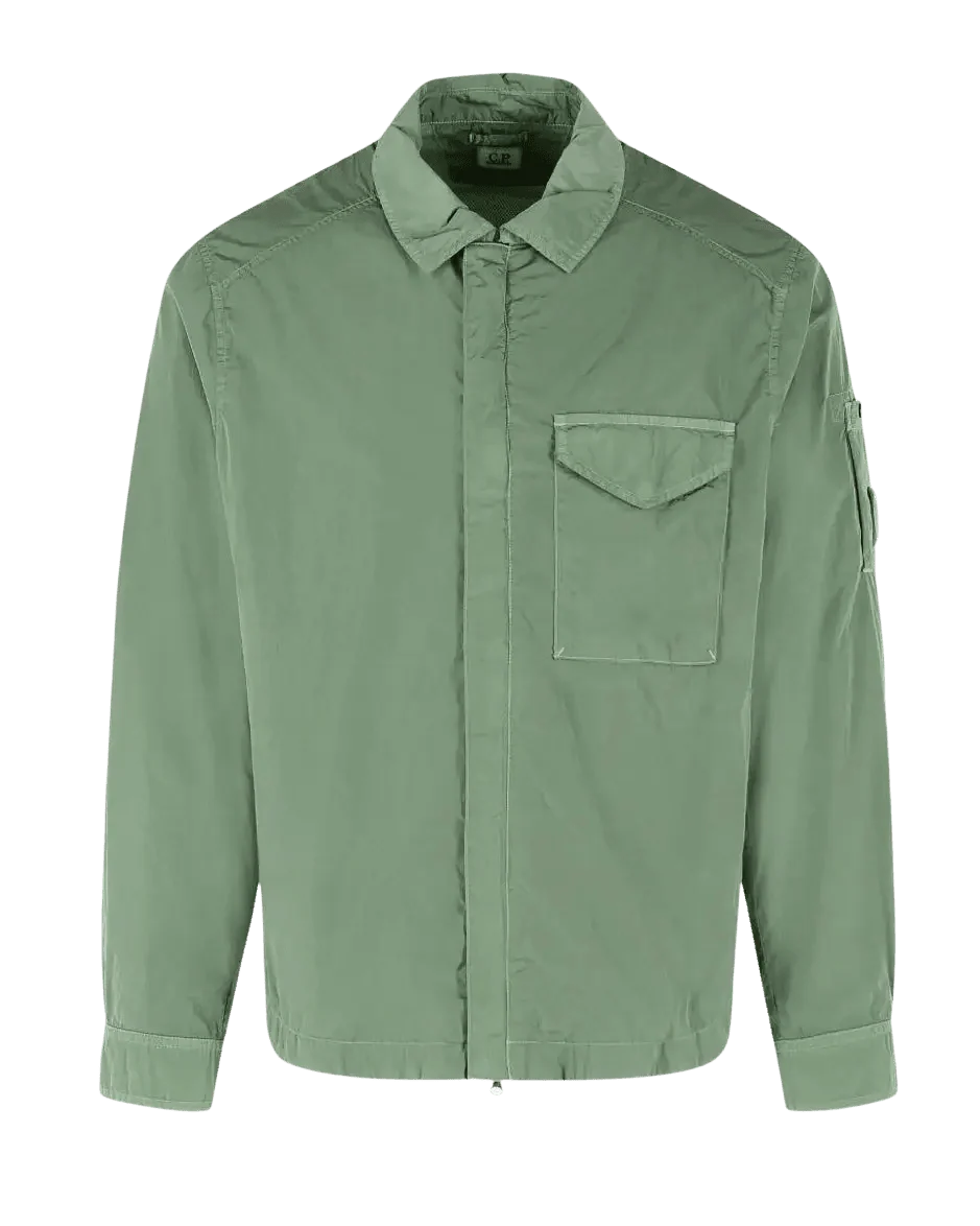 C.P. COMPANY - Surchemise à Poches Poitrine Verte