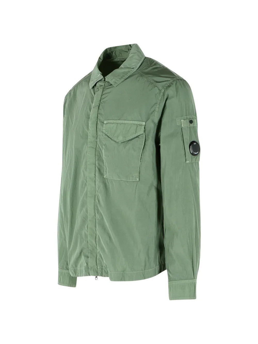 C.P. COMPANY - Surchemise à Poches Poitrine Verte