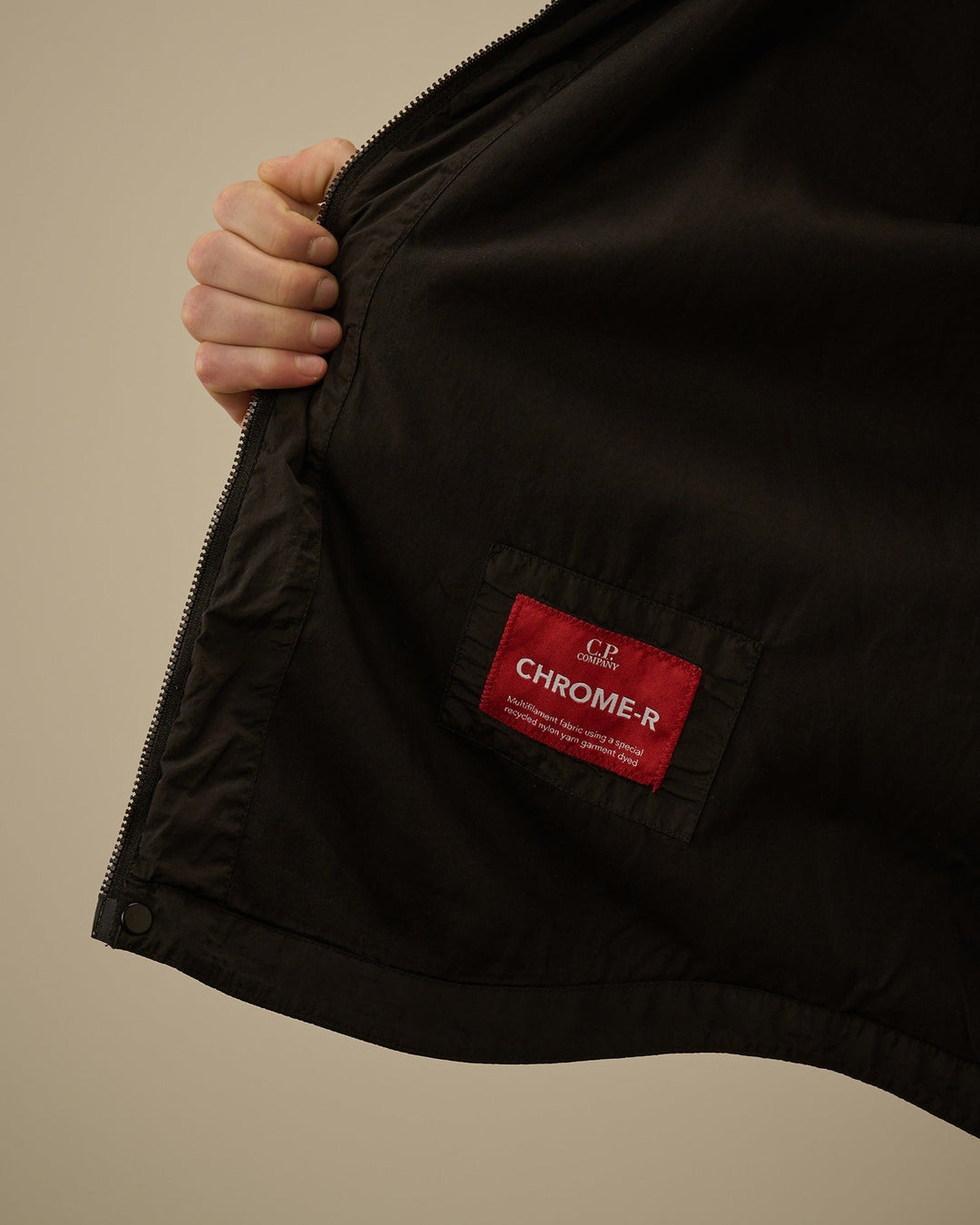 C.P. COMPANY - Surchemise Chrome-R Lens Noir