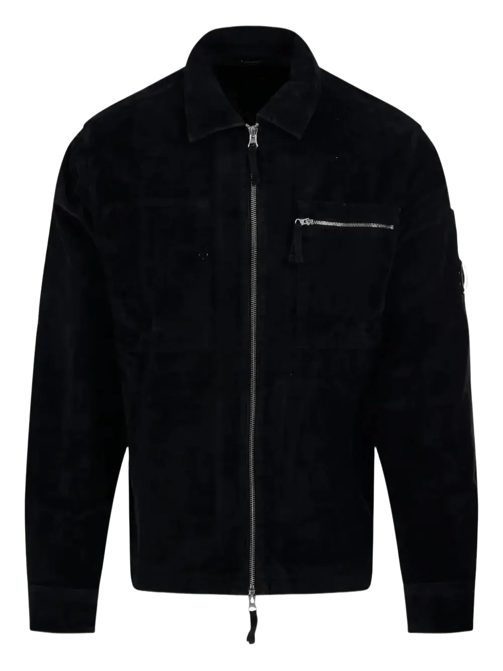 C.P. Company - Surchemise en Velours Côtelé Noir