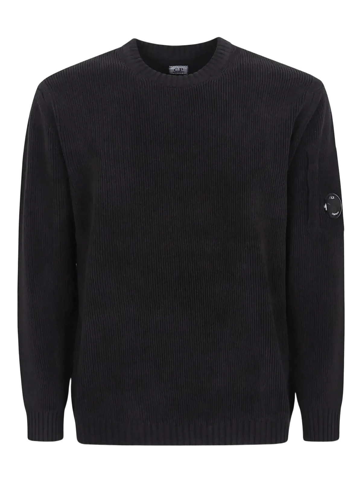 C.P. COMPANY - Sweat en Cotton Chenille Crewneck Sweater