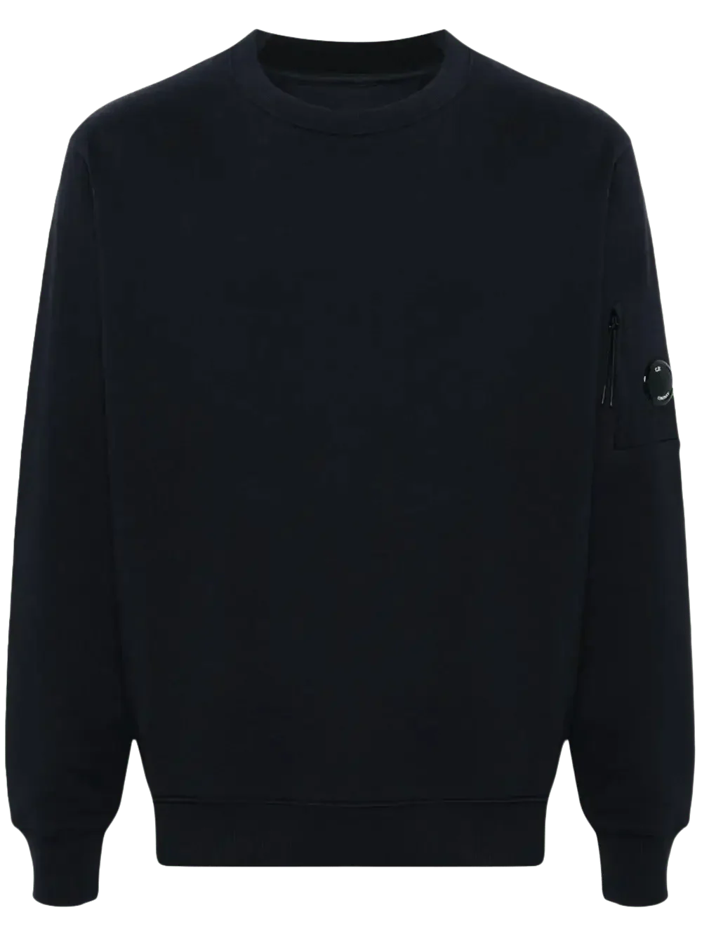 C.P. COMPANY - Sweatshirt col rond bleu nuit