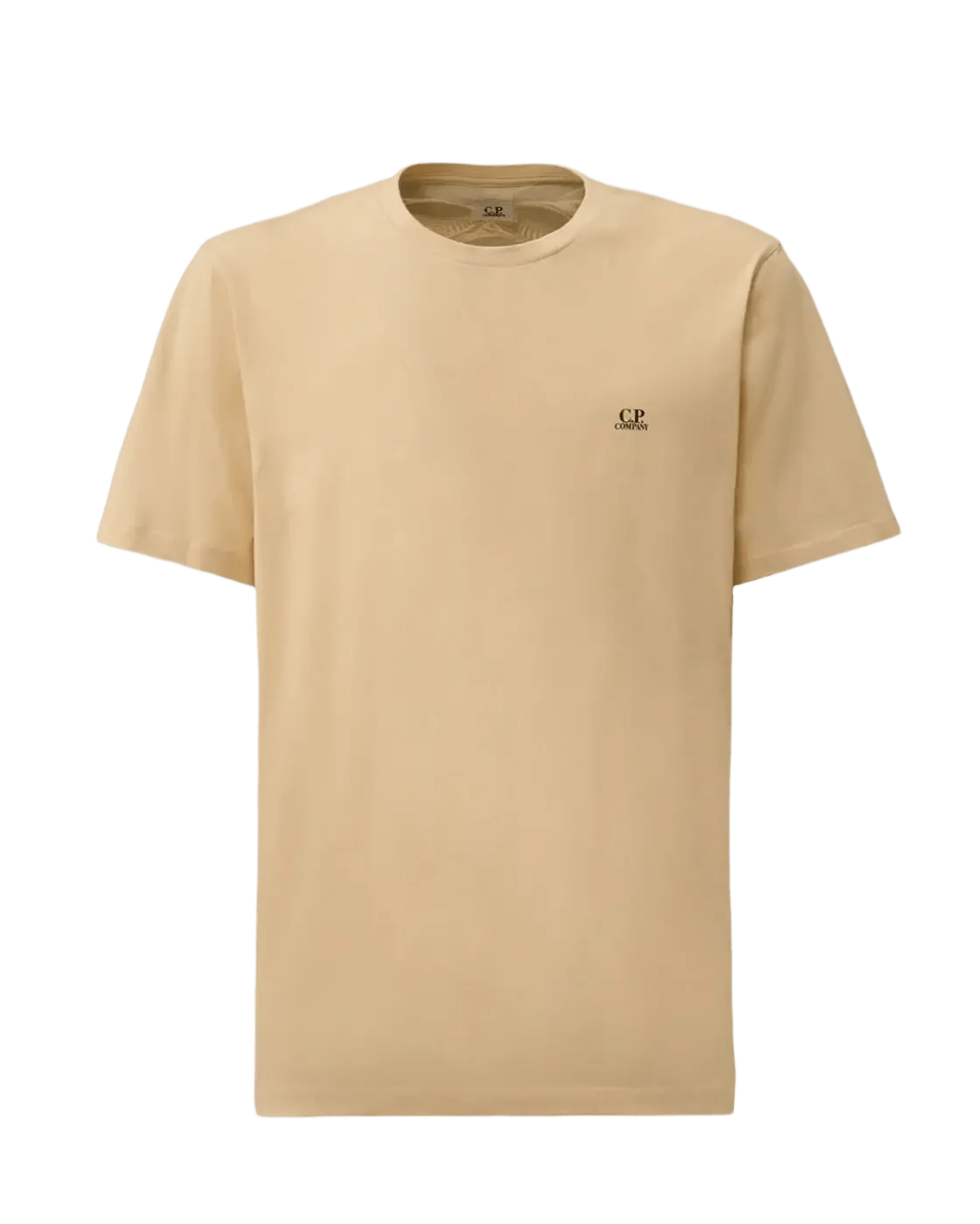 C.P. COMPANY - T-shirt Jersey Short Sleeve Goggle Beige