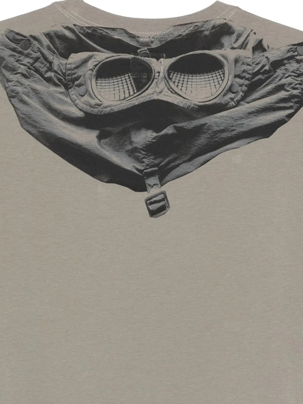 C.P. COMPANY - T-shirt Jersey Short Sleeve Goggle Gris