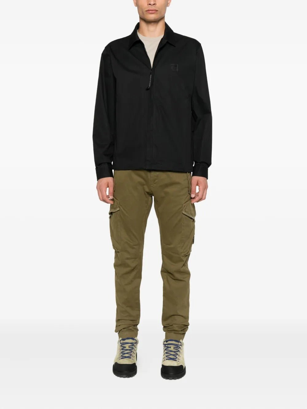 C.P. COMPANY - Veste Metropolis Series Gabardine Noir