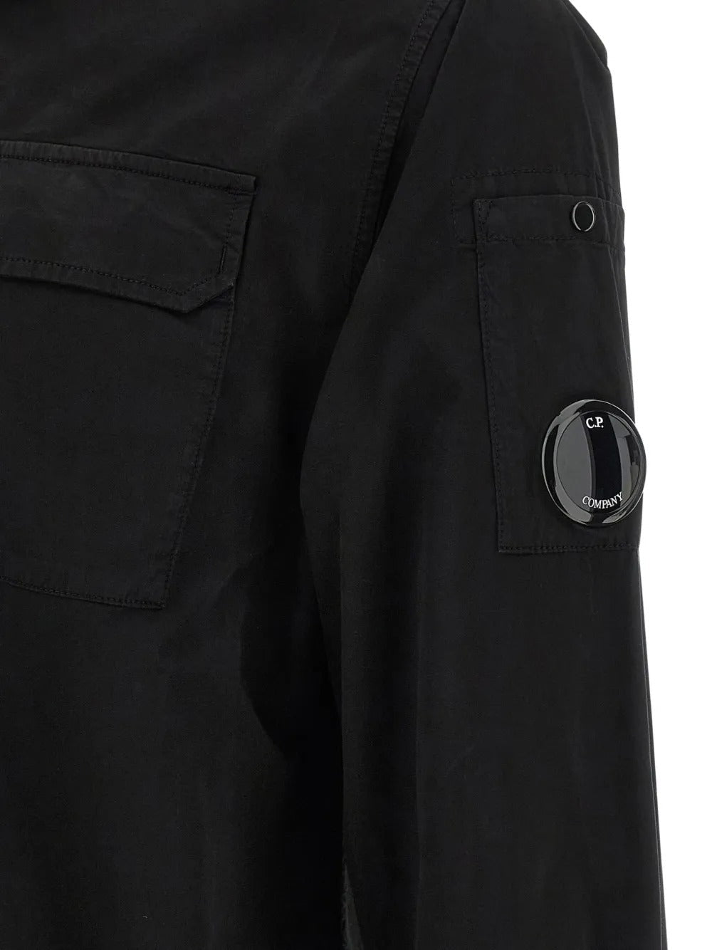 C.P. COMPANY - Veste Zippée à Manches Longues Noir