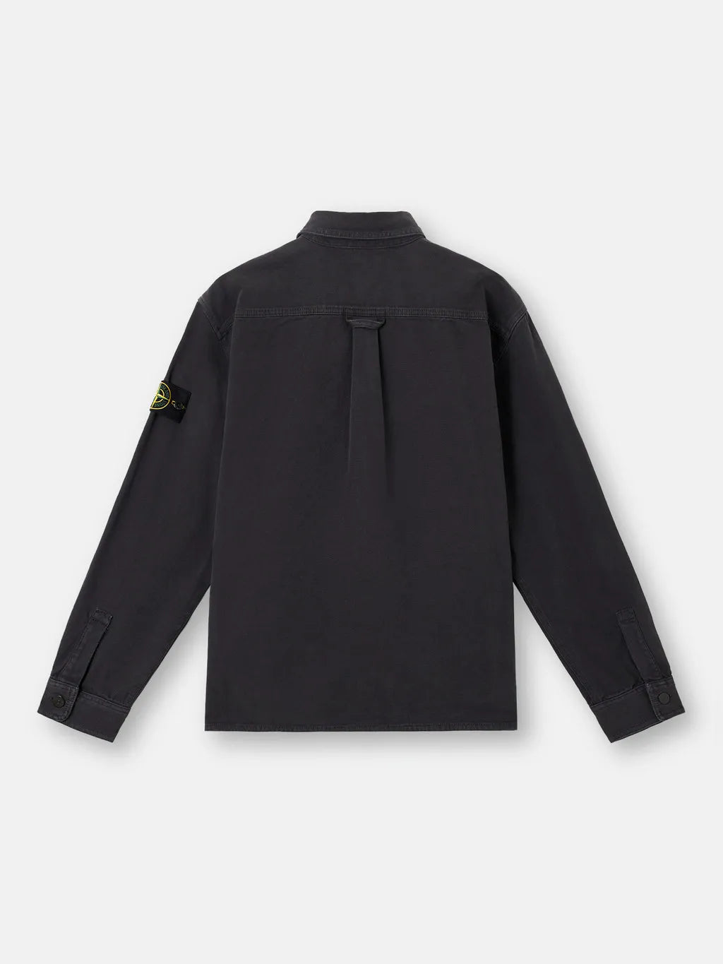 STONE ISLAND - Surchemise coupe confort à poches poitrine noir