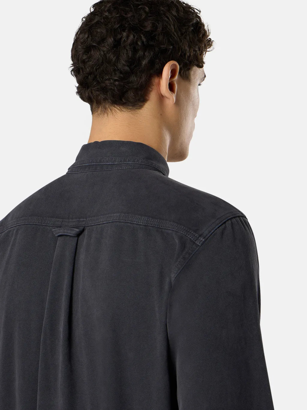 STONE ISLAND - Surchemise coupe confort à poches poitrine noir