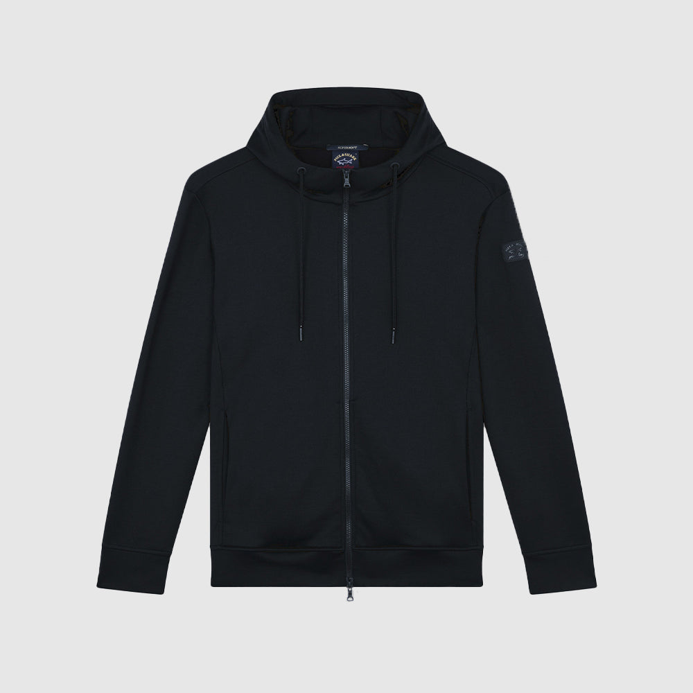 SWEAT-SHIRT EN NYLON À GLISSIÈRE