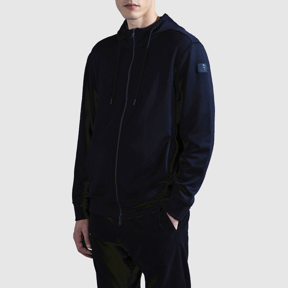 SWEAT-SHIRT EN NYLON À GLISSIÈRE