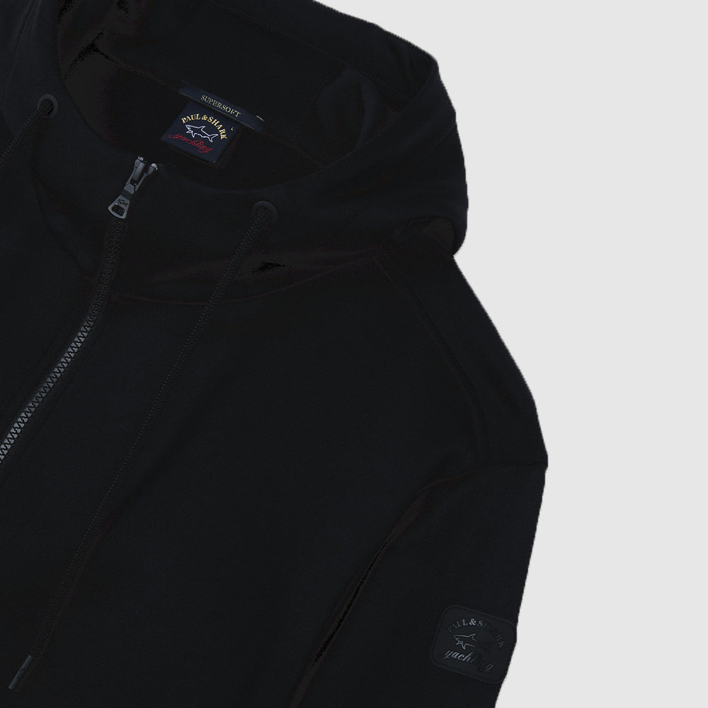 SWEAT-SHIRT EN NYLON À GLISSIÈRE