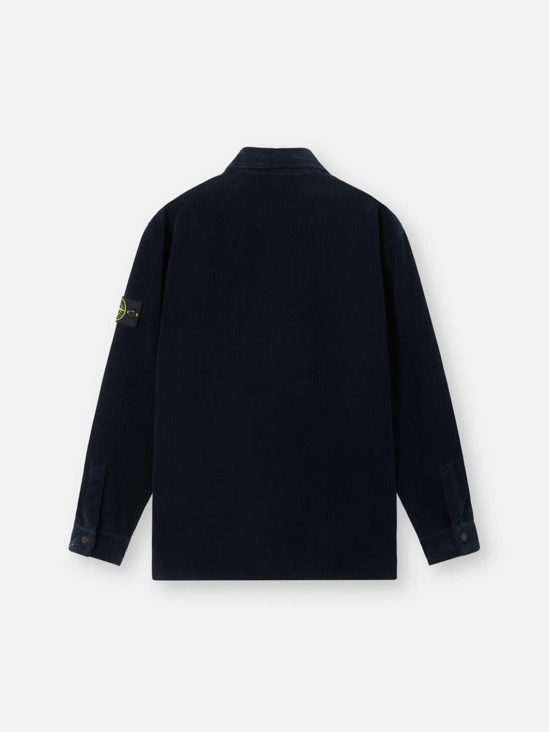 STONE ISLAND - 1200012 Surchemise Organic Cotton Corduroy Bleu marine