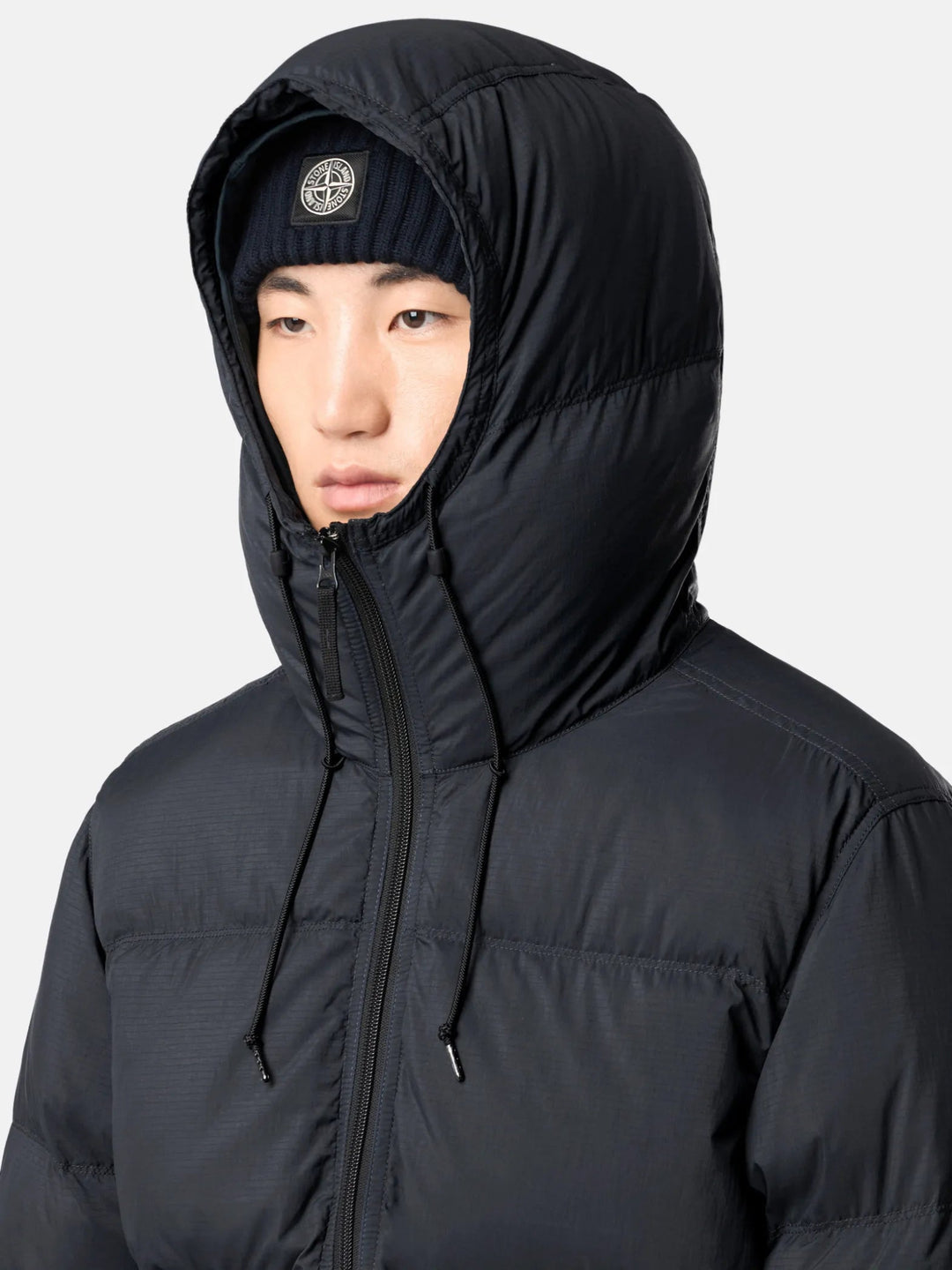 STONE ISLAND - Doudoune Matt Ripstop Cordura Advanced Fabrics Noir