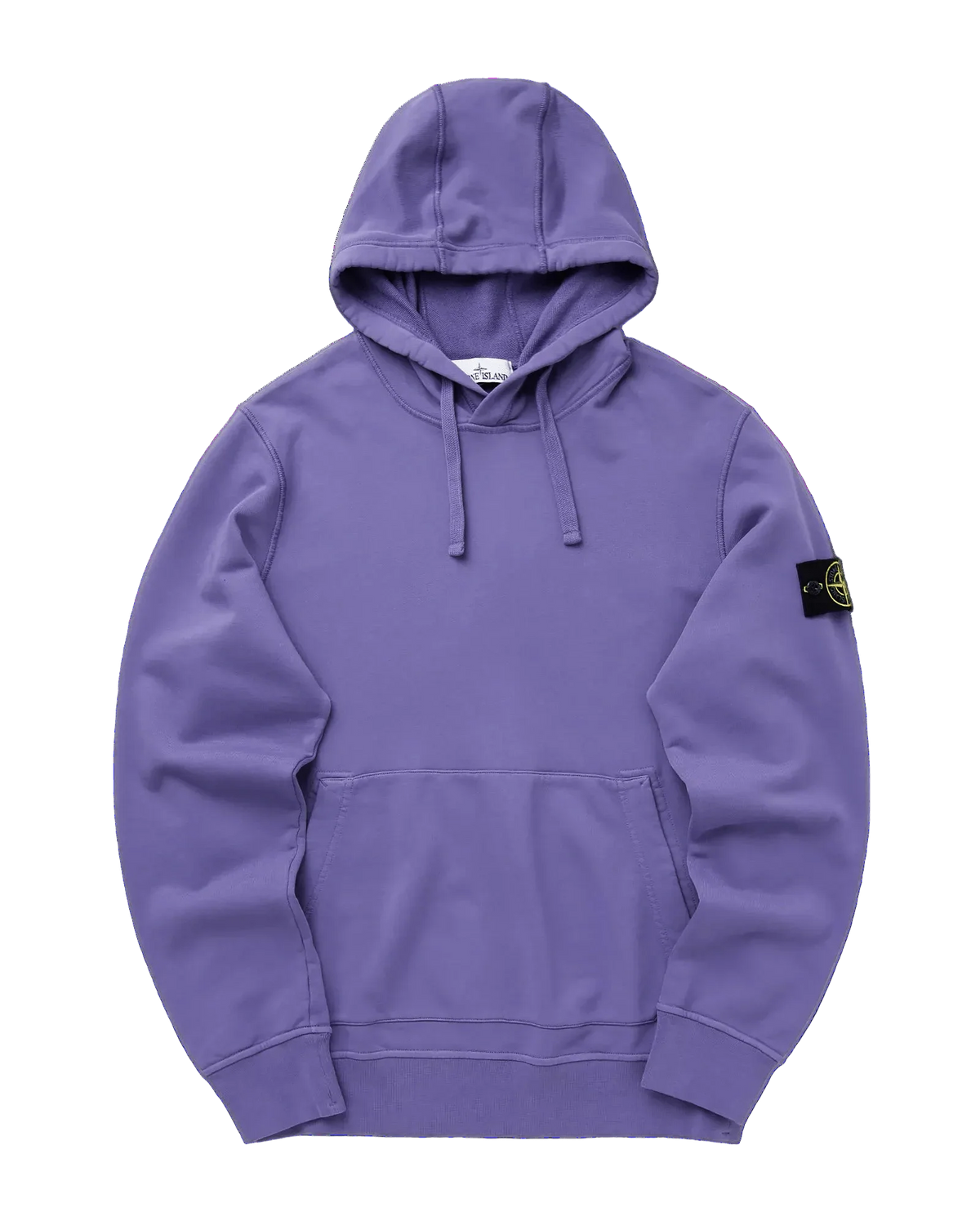 STONE ISLAND - Hoodie Organic Cotton Fleece Violet