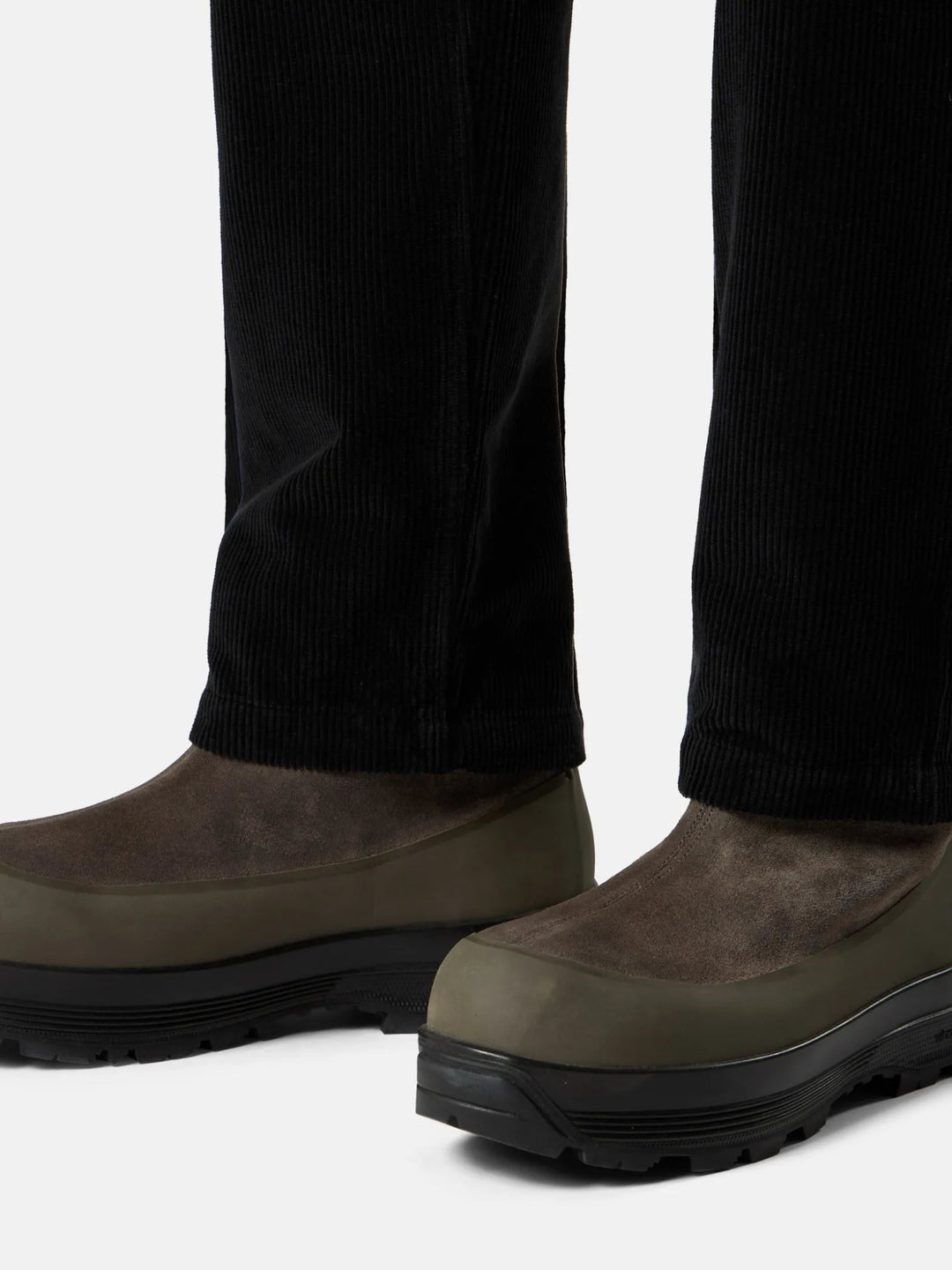 STONE ISLAND - Pantalon 3100039 ORGANIC COTTON CORDUROY 800 Noir