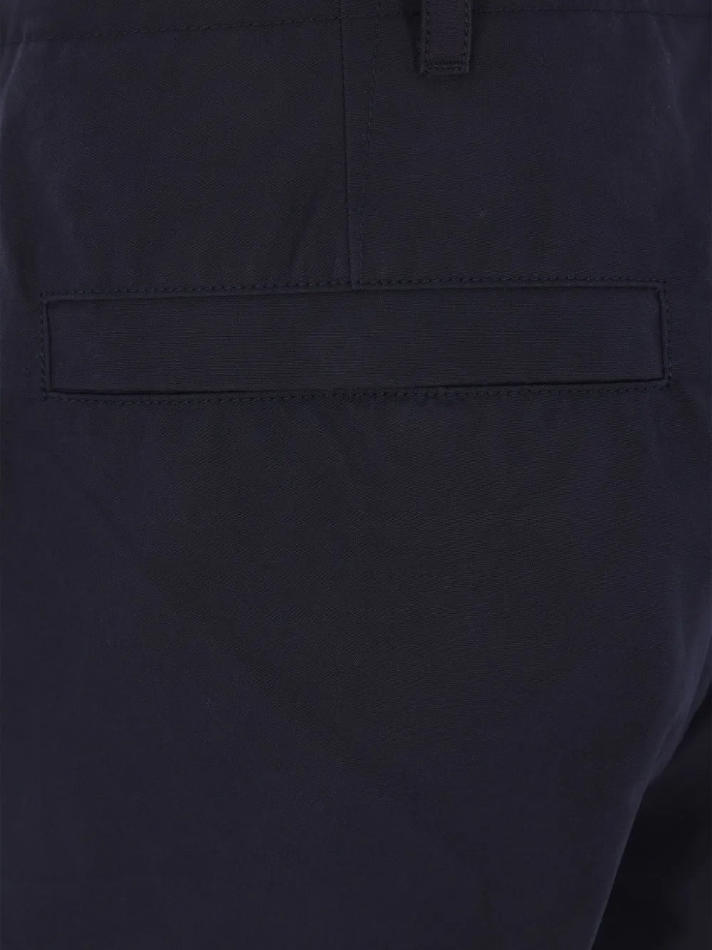 STONE ISLAND - Pantalon en Coton à Poches Cargo Bleu Foncé