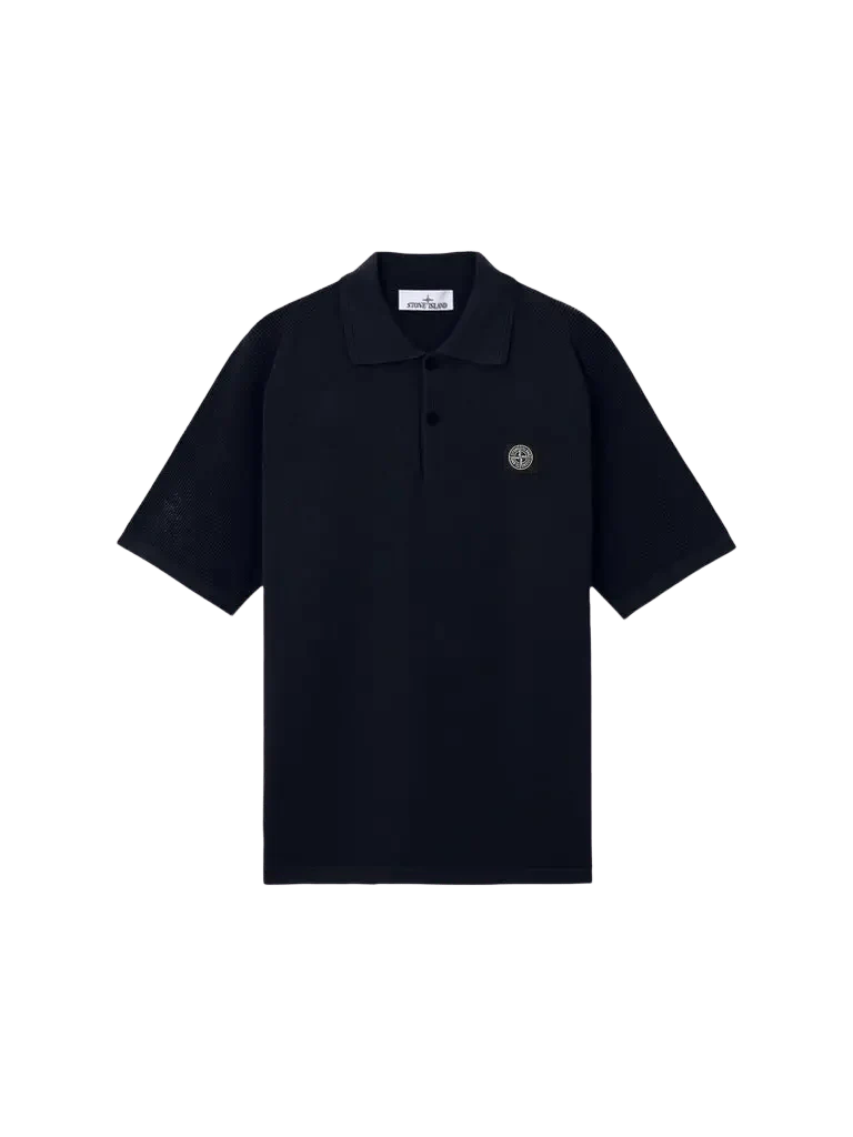 STONE ISLAND - Polo coupe ample à manches courtes
