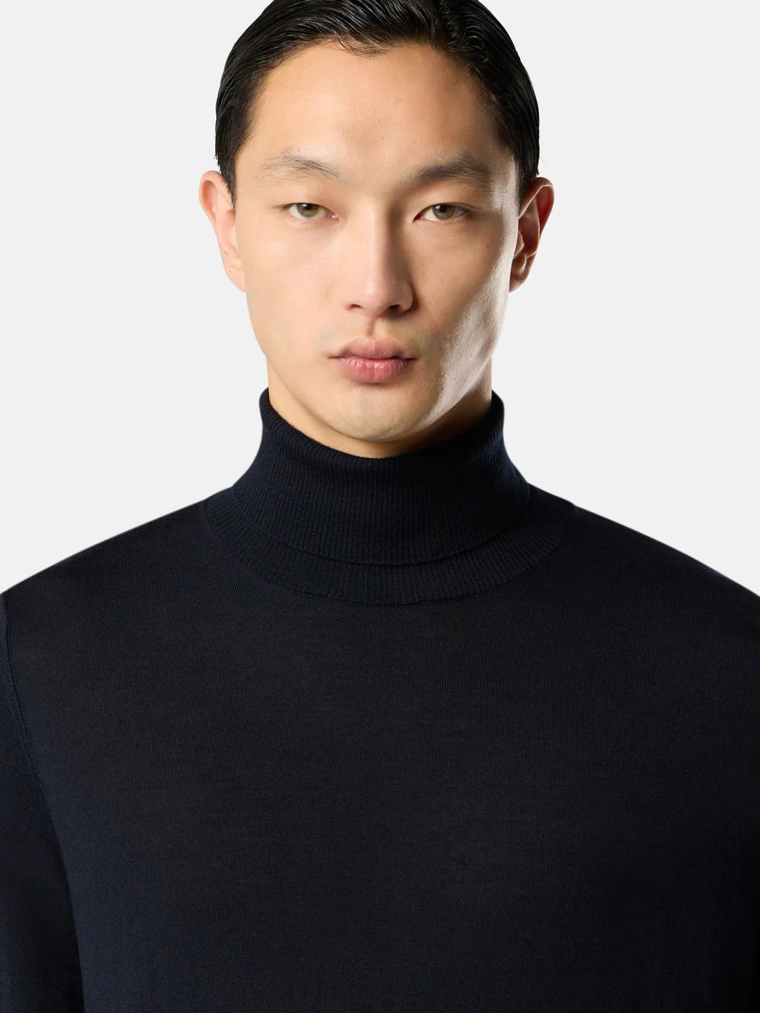 STONE ISLAND - Pull 5100075 PURE LIGHT RWS WOOL_STONE ISLAND GHOST Marine