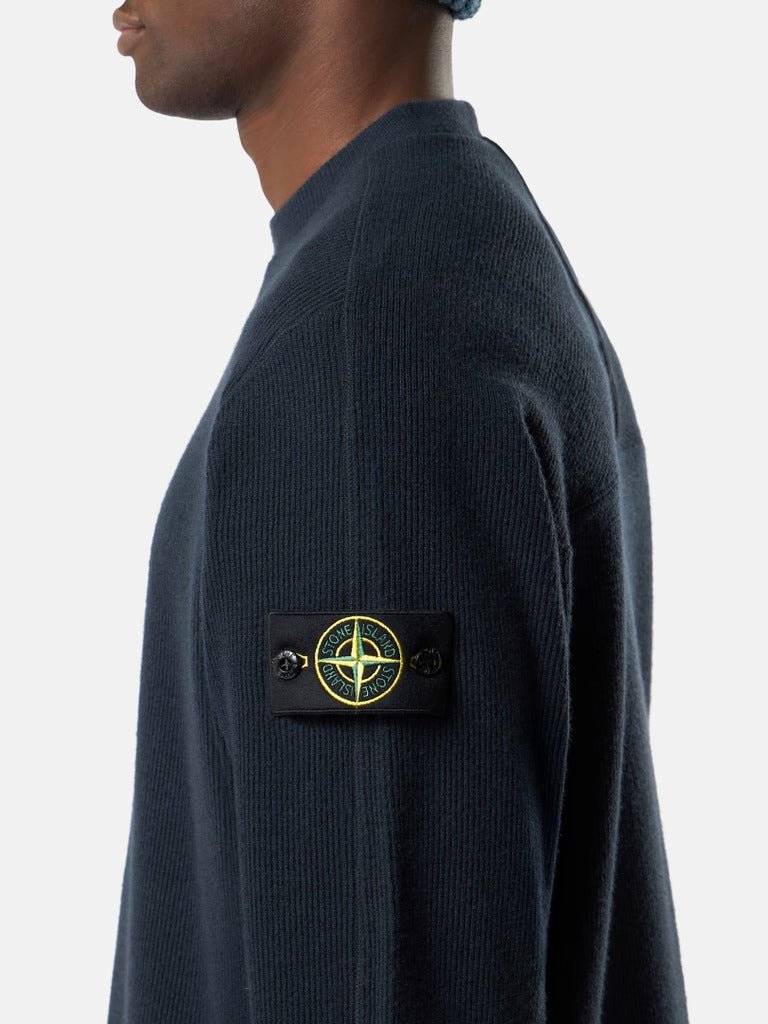 STONE ISLAND - Pull ras-du-cou coupe confort