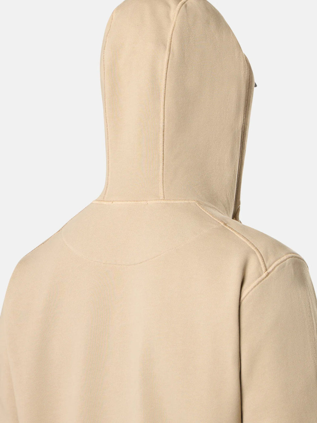 STONE ISLAND - Sweat zippé 6100061 ORGANIC COTTON FLEECE Désert