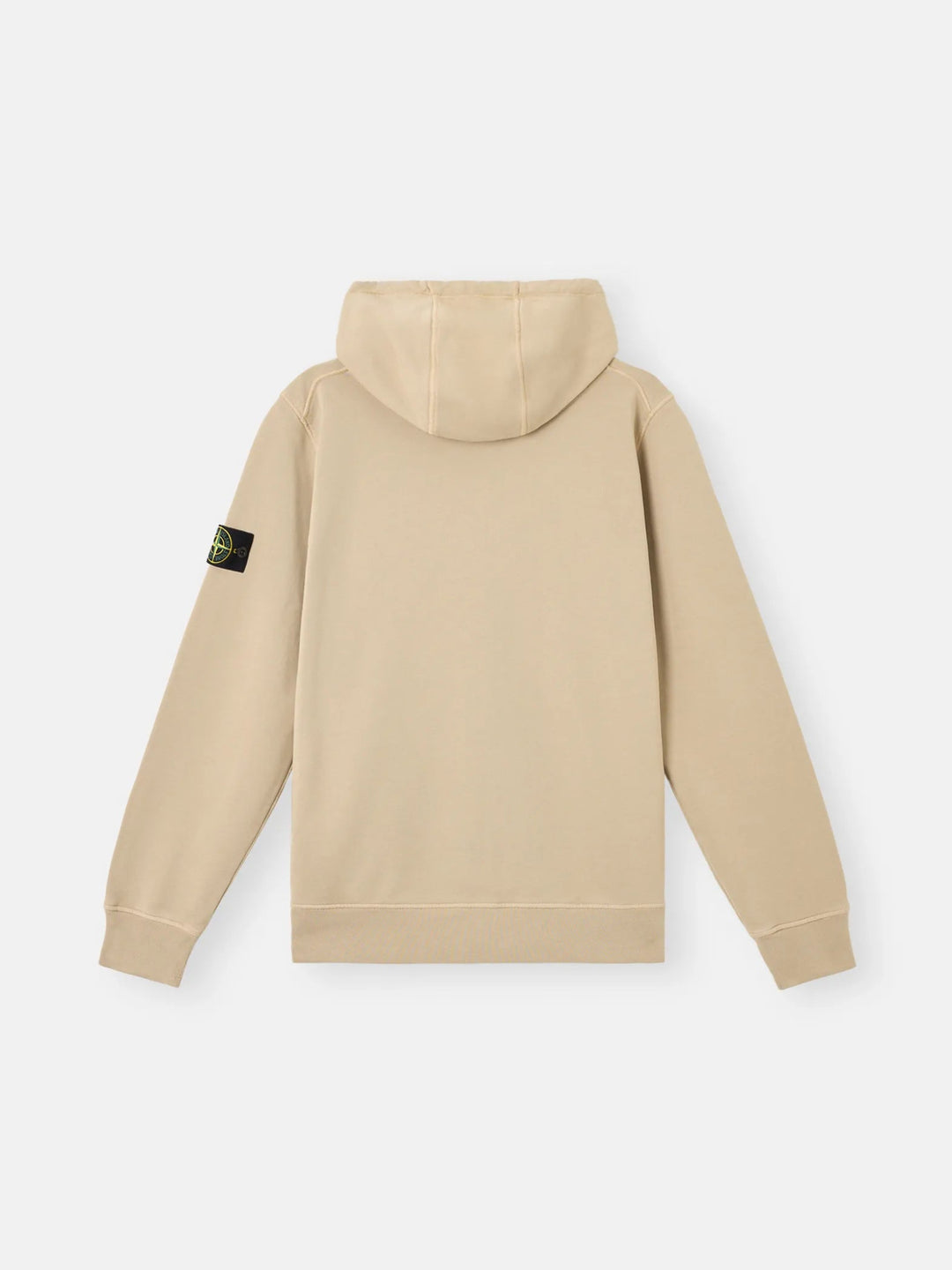STONE ISLAND - Sweat zippé 6100061 ORGANIC COTTON FLEECE Désert