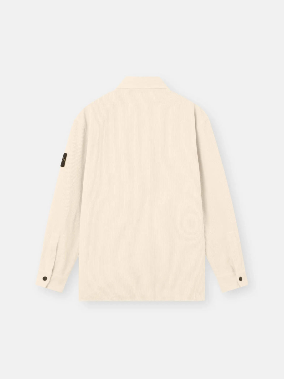 STONE ISLAND - Surchemise 1200012 Organic Cotton Corduroy 800 Ivoire
