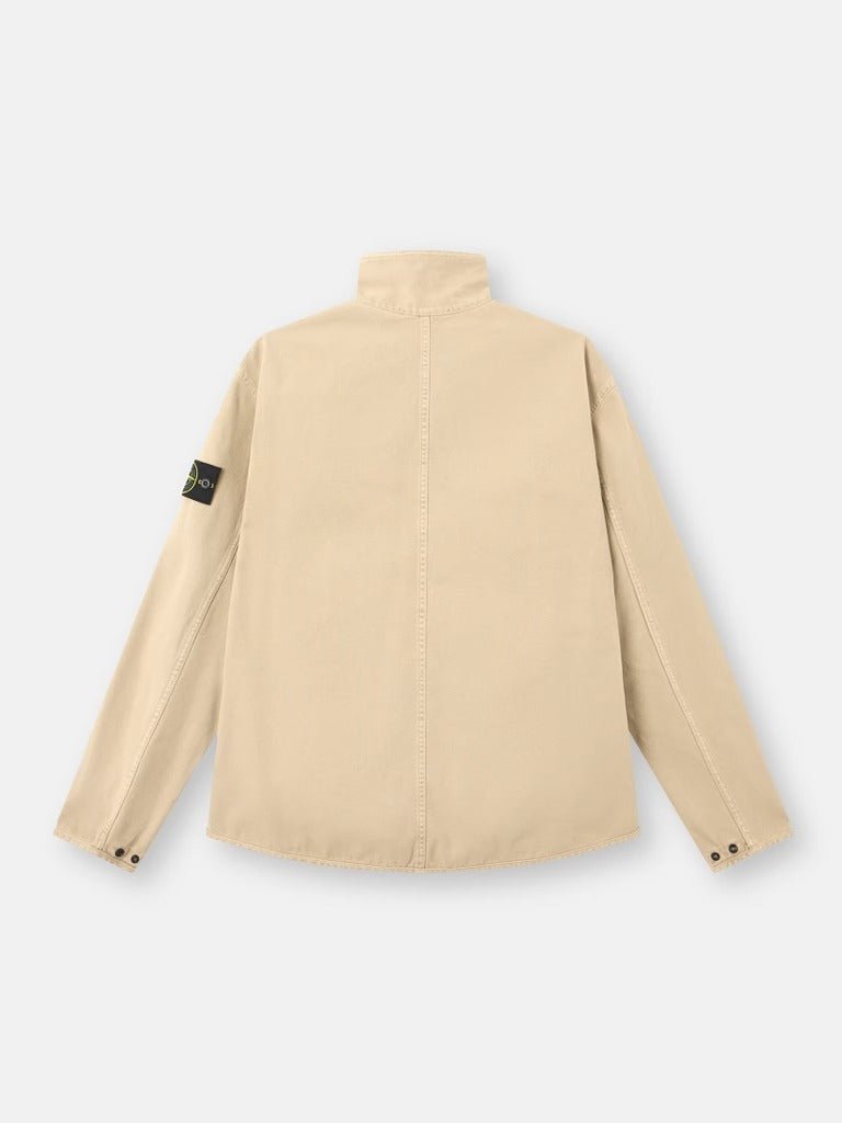 STONE ISLAND - Surchemise zippée coupe confort à poche
